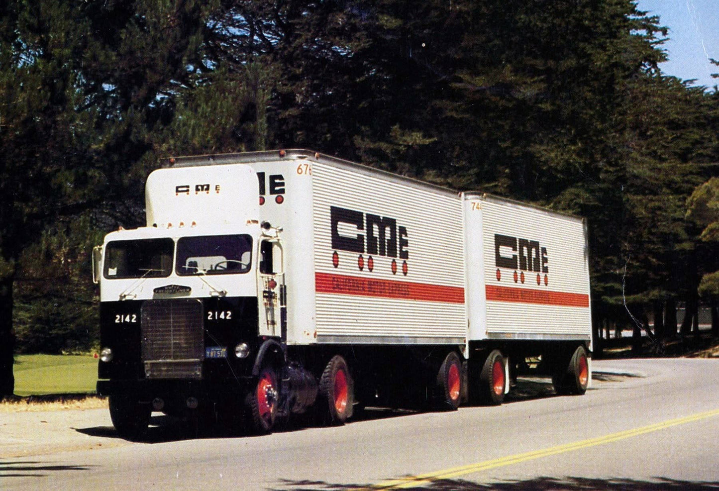 California Motor Express CME Model Decals