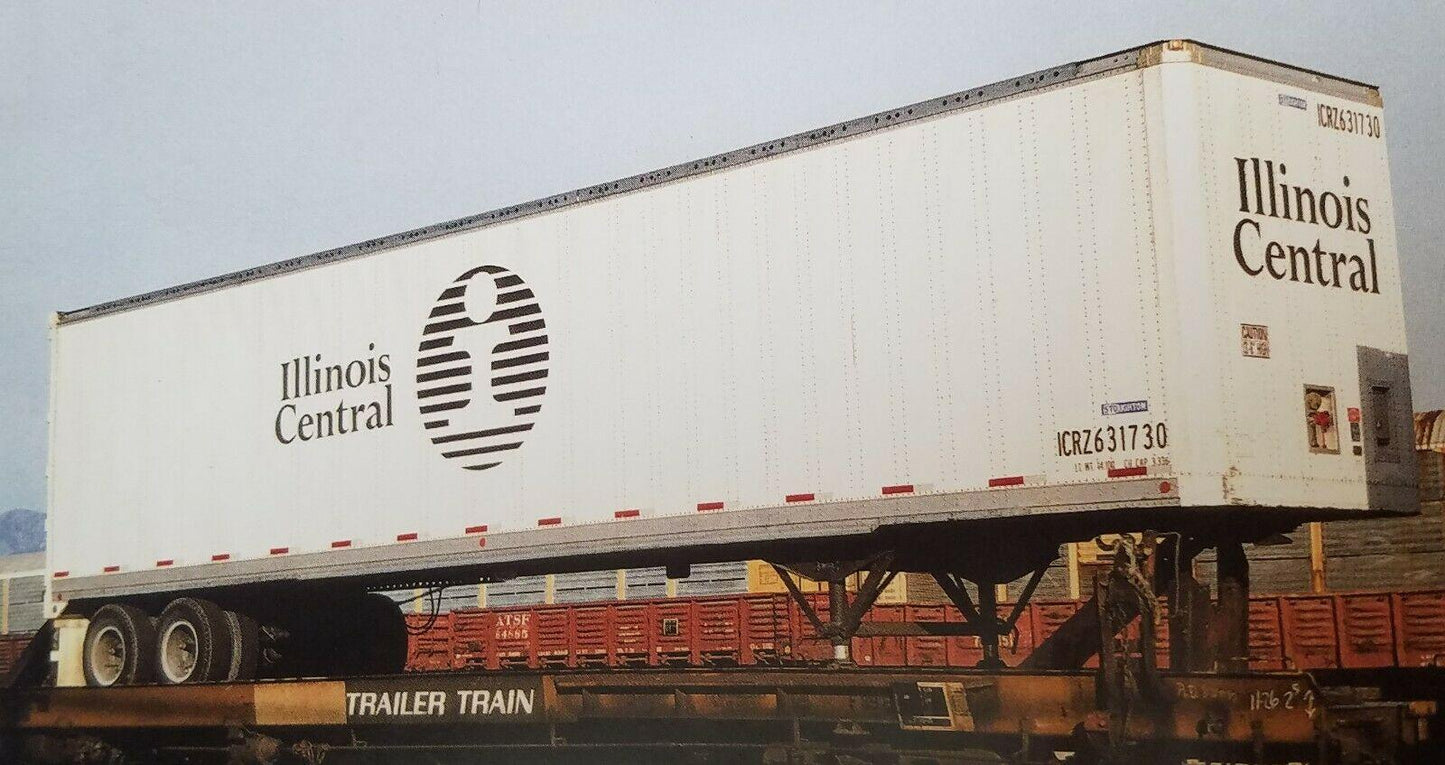 Illinois-Central Piggyback Model Decals