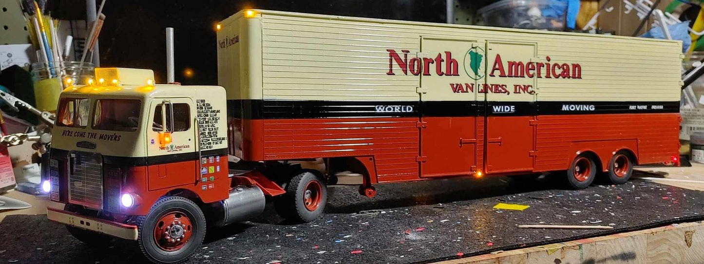 North American Van Lines (Style 1) Model Decals