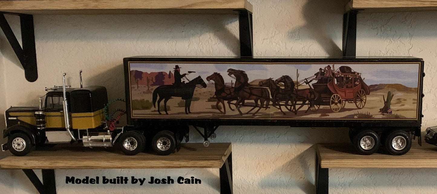 Smokey & The Bandit "1" Decals 1/25 Scale