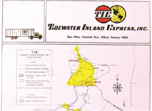 Tidewater Inland Express Model Decals