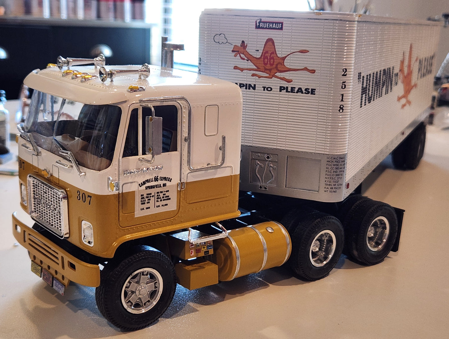 Campbell 66 "Humpin' to Please" Model Decals