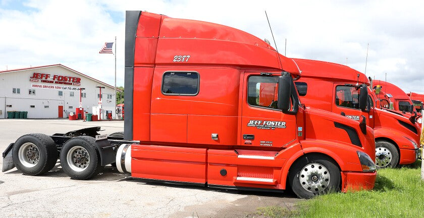 Jeff Foster Trucking Model Decals