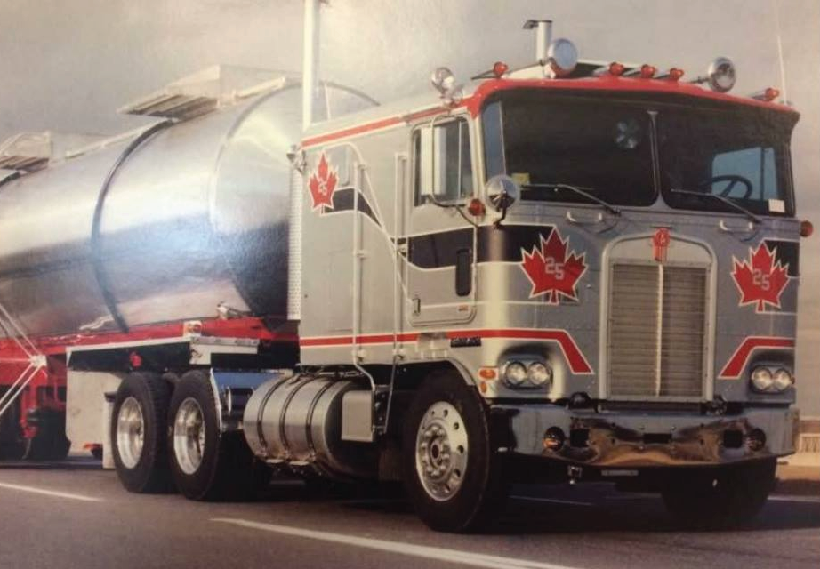 Kenworth Canadian 25th Anniversary Cabover Decals
