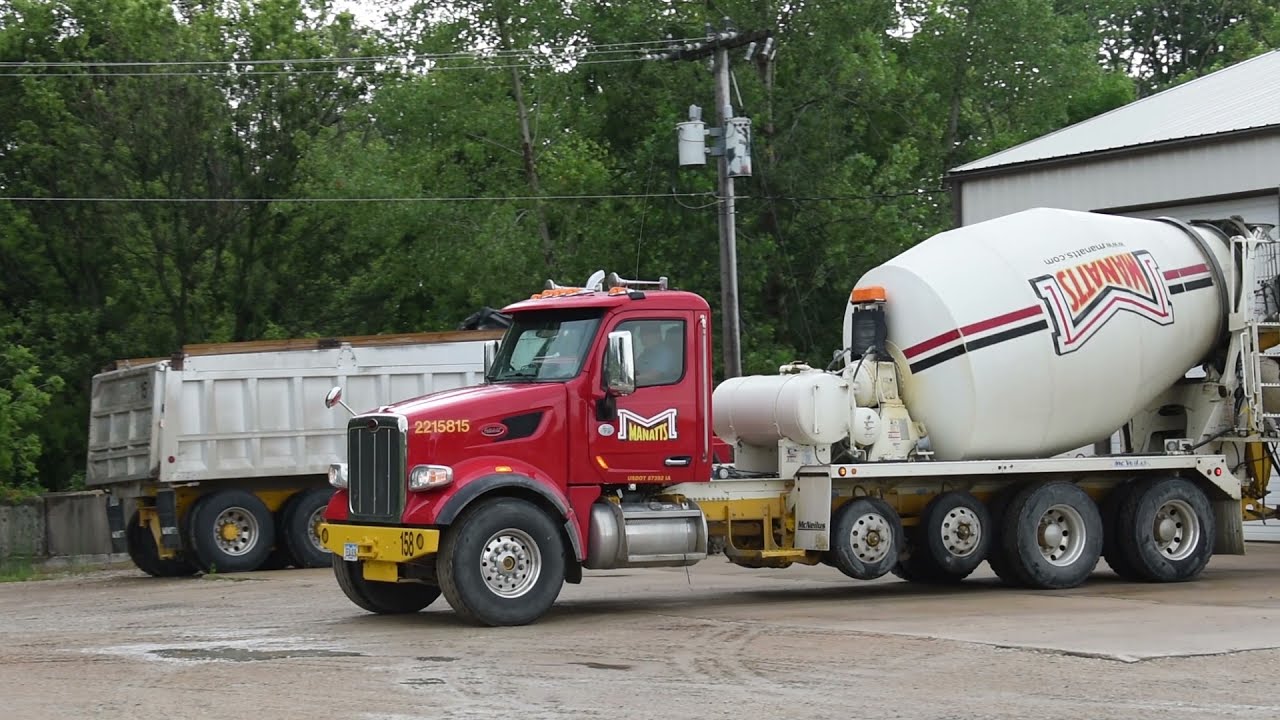 Manatts Dump Truck/Mixer Model Decals