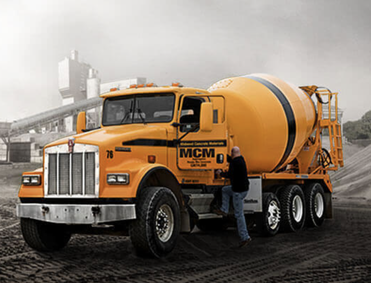 Midwest Concrete Materials (Mixer) Model Decals