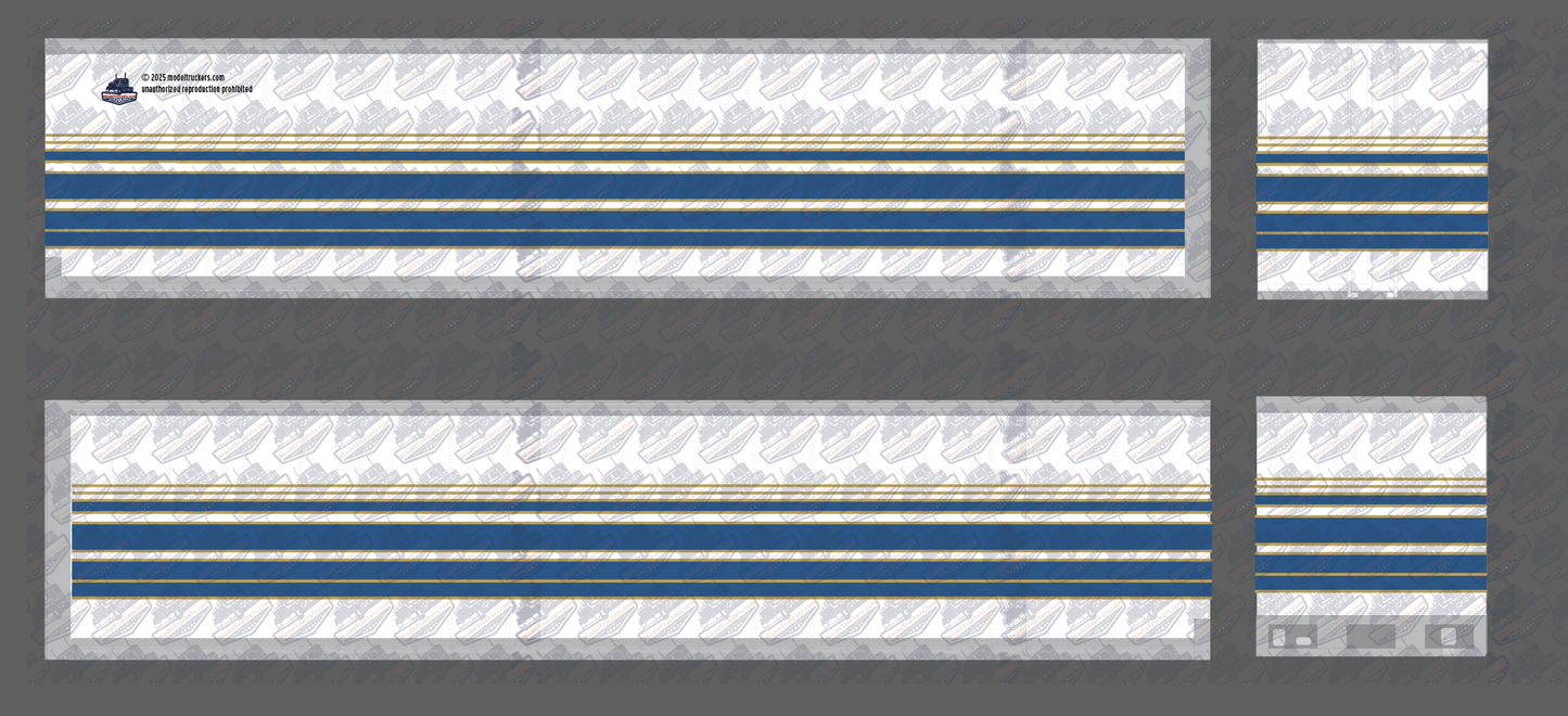 PB127-T - Trailer Decal Stripes