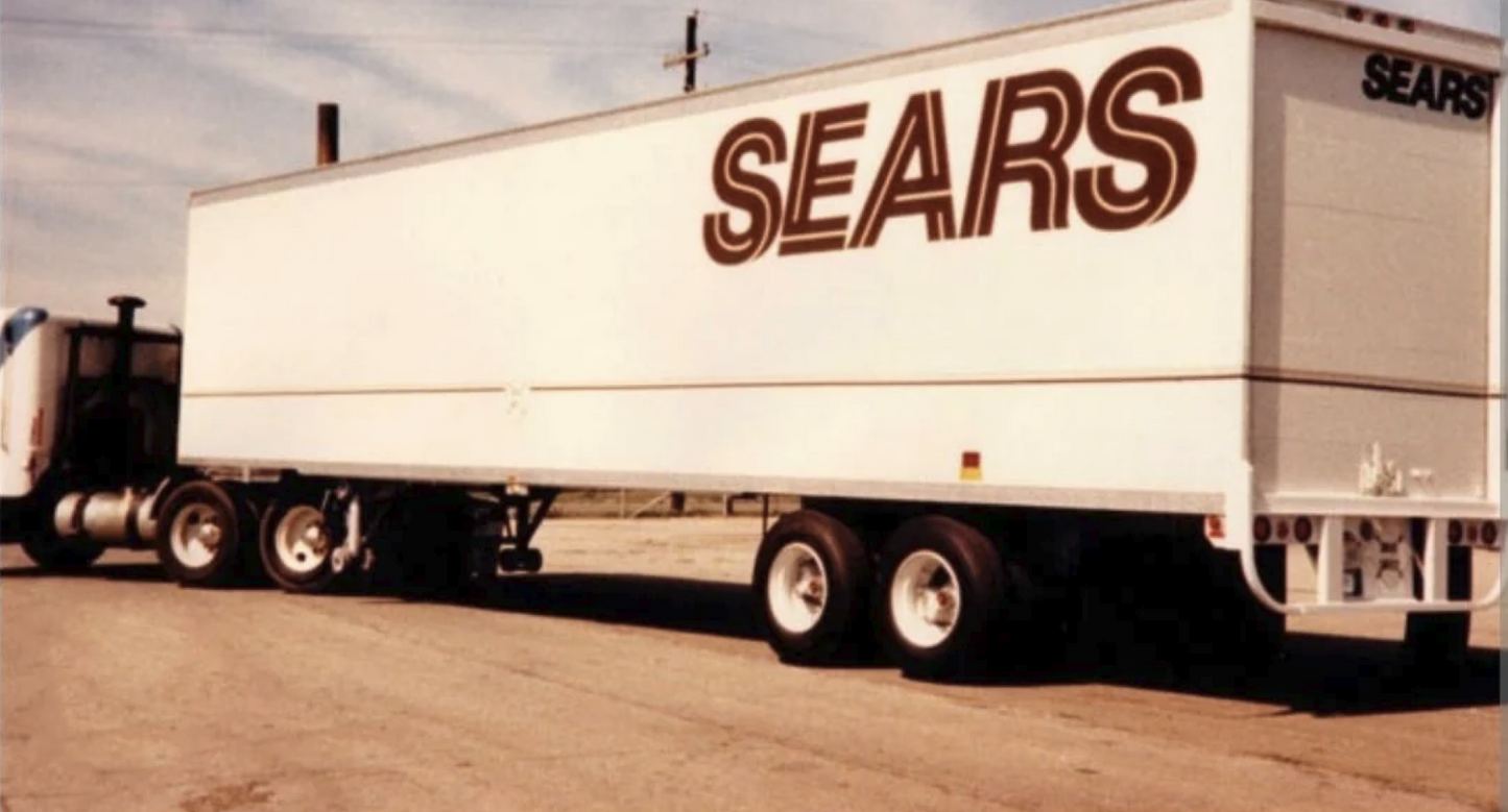 Sears Trailer Model Decals