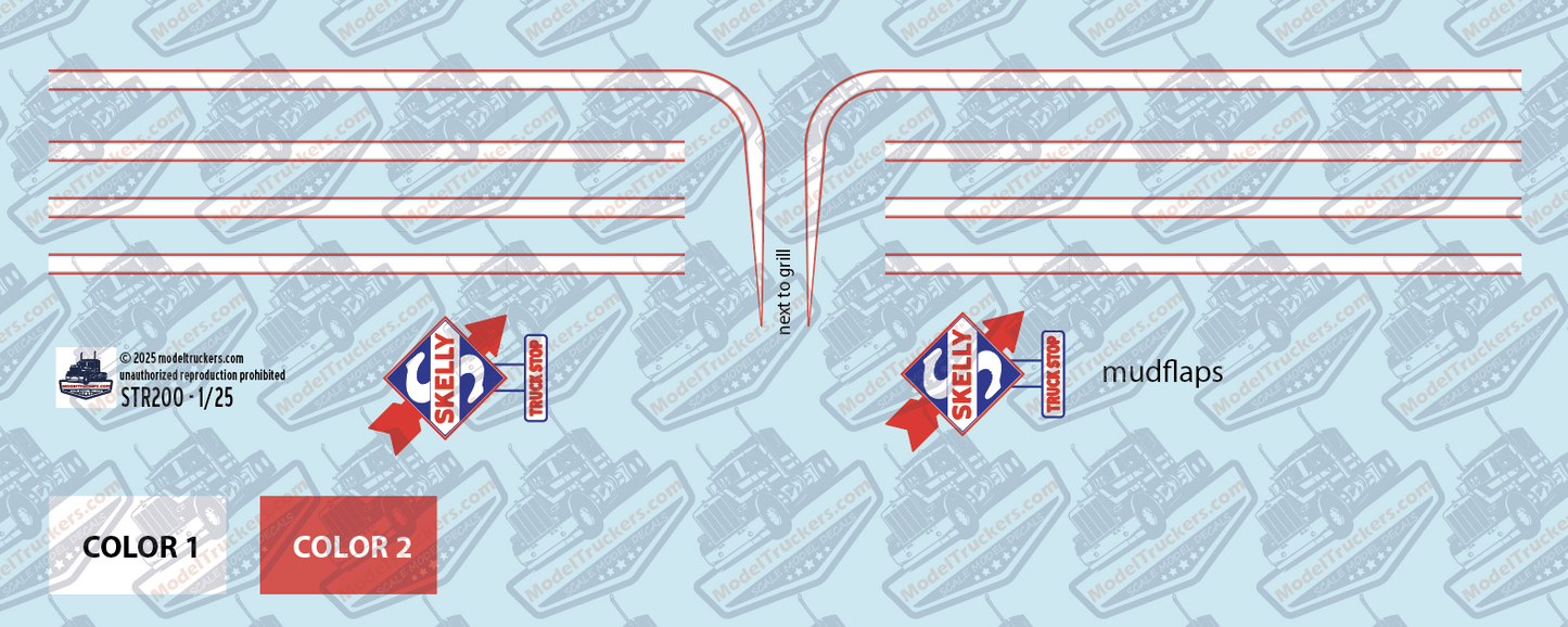 STR200 - Cabover Decal Stripes