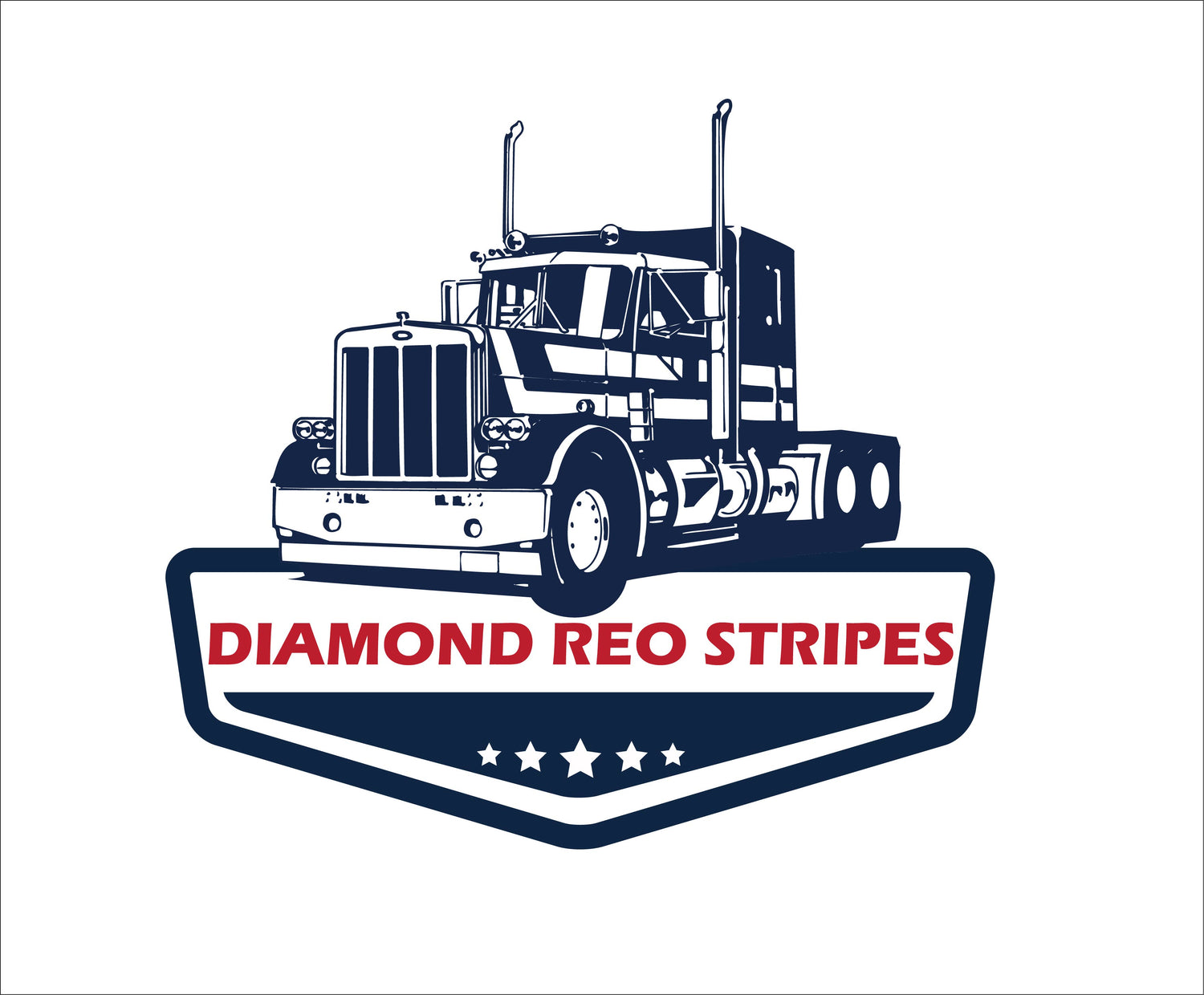 Diamond Reo Decal Stripes