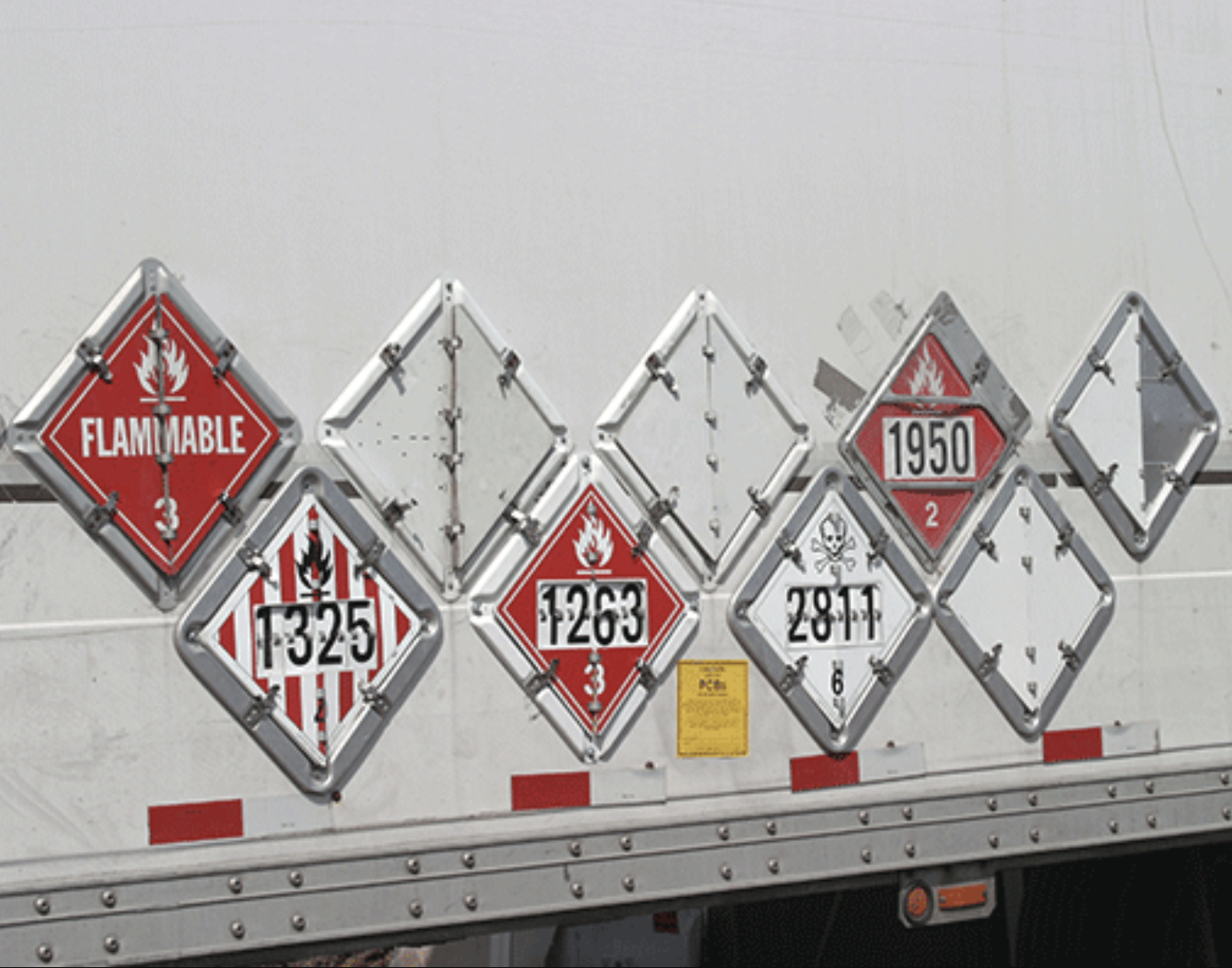 Semi Trailer Detail Decals