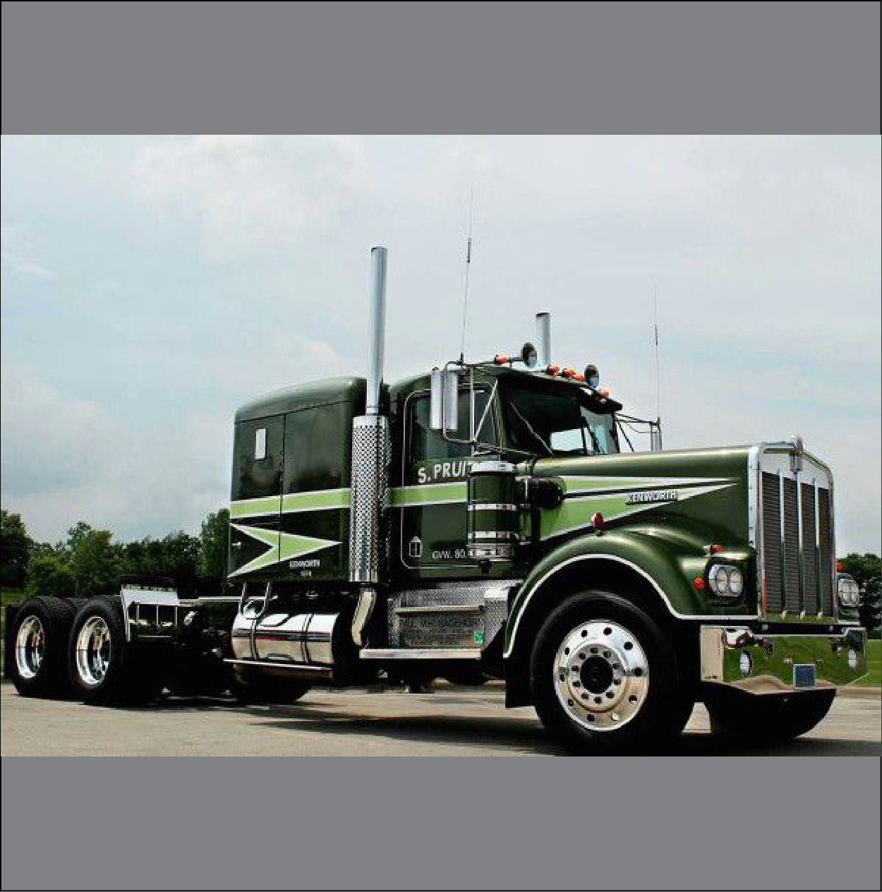 Famous Trucks & Trailers Model Decals