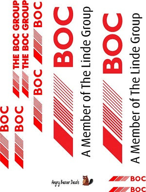 BOC Group Model Decals