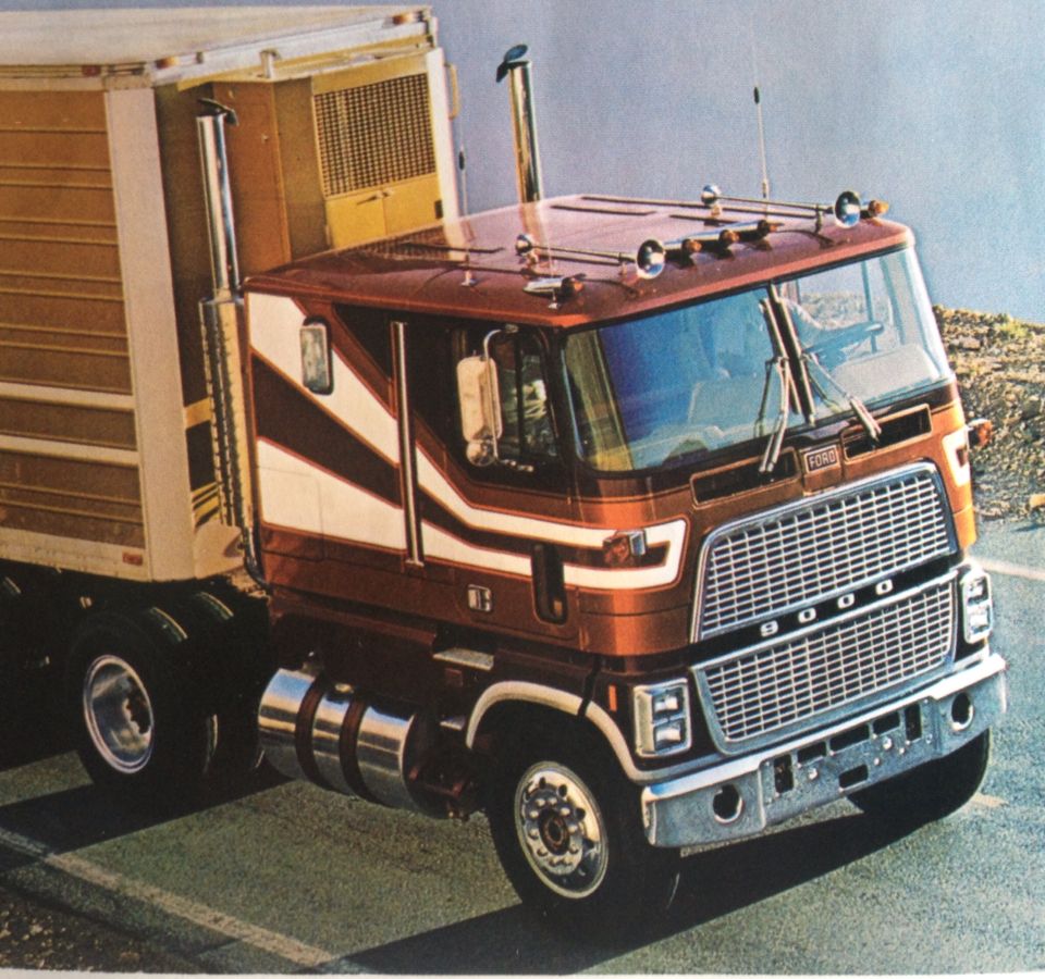 FD105 - Ford Cabover Decal Stripes