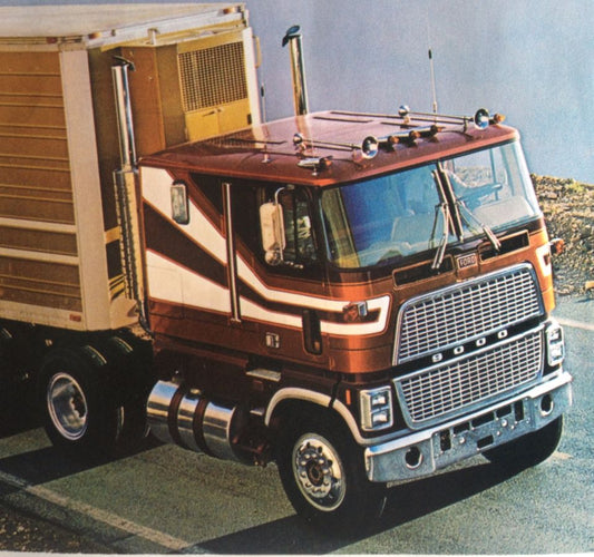 FD105 - Ford Cabover Decal Stripes