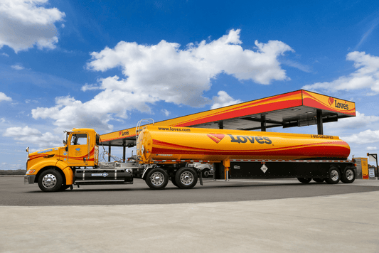 Gemini Motor Transport (Love's) Fuel Tanker Model Decals