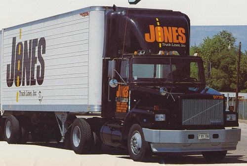 Jones Truck Lines (Style 2) Model Decals