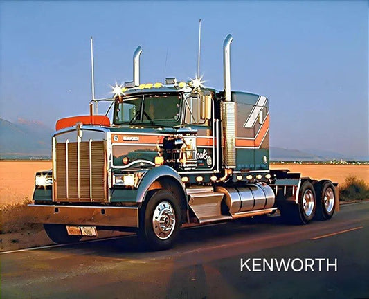 KW124 - Kenworth Aerodyne Conventional Decal Stripes