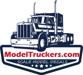 Top Loader Model Sticker Model Truckers LLC - Scale Model Decals