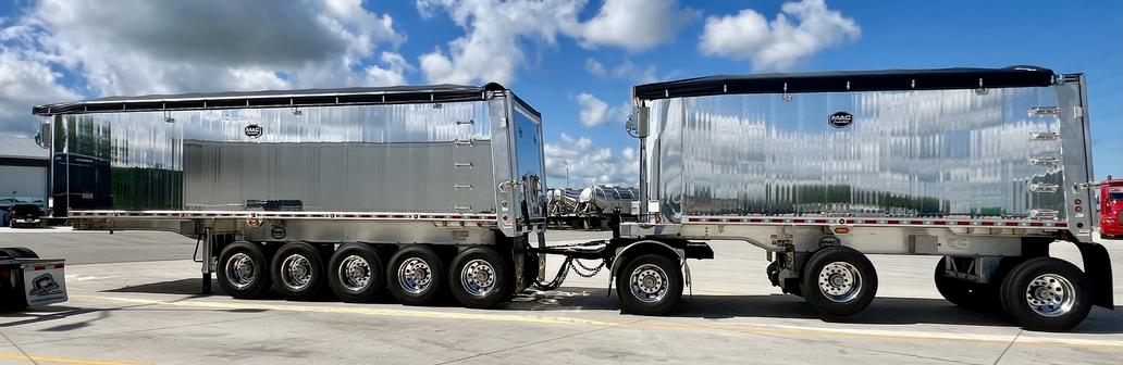 Dump Trailer Michigan Road Train Detail Model Decals