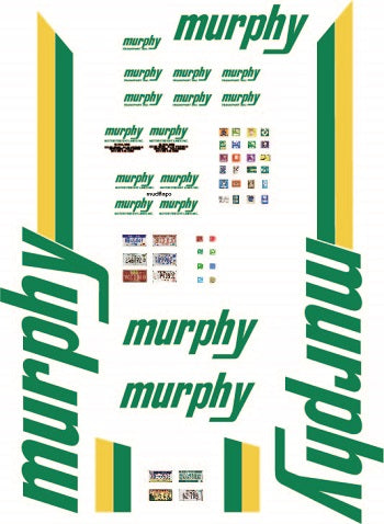 Murphy Model Decals