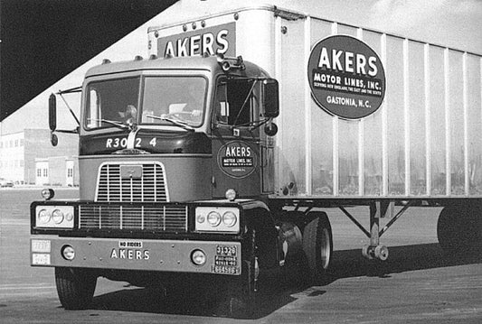 Akers Motor Lines Model Decals