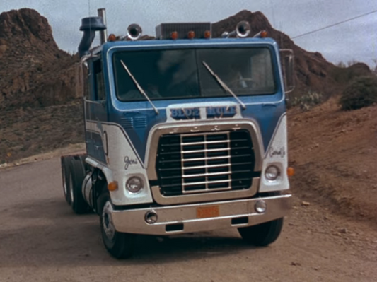 Blue Mule Semi Truck Model Decals