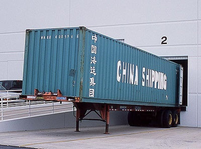 China Shipping Container Model Decals