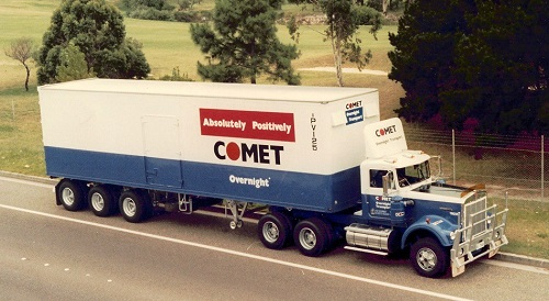 Comet Overnight Transport Model Decals