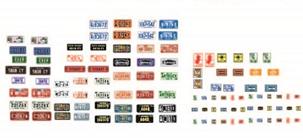 Semi Truck & Trailer Details Set #3 Model Decals