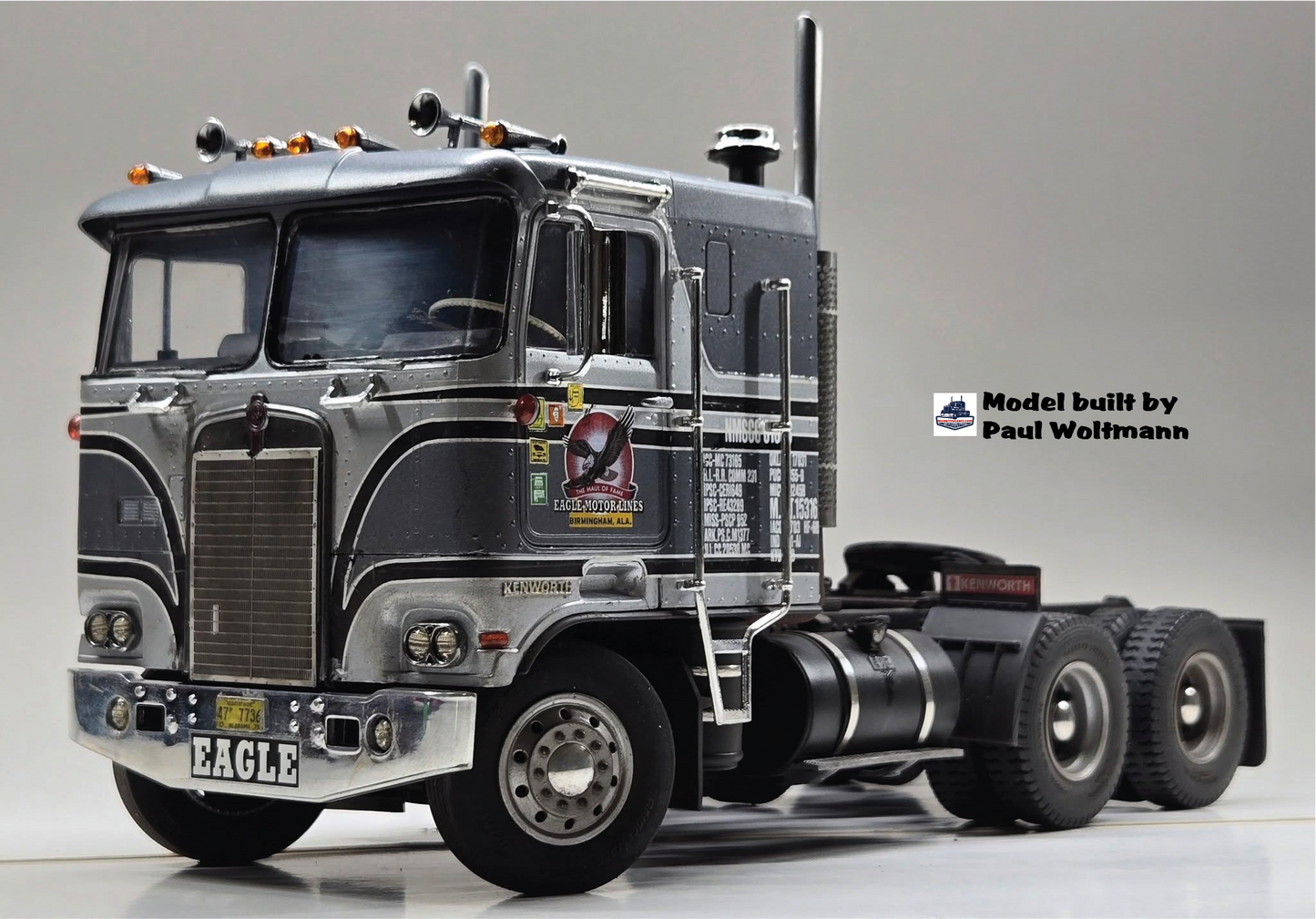 Eagle Motor Lines Truck Decals