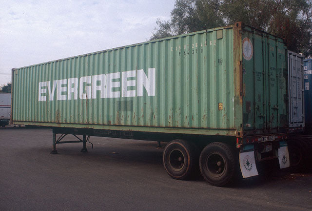 Evergreen Container Model Decals