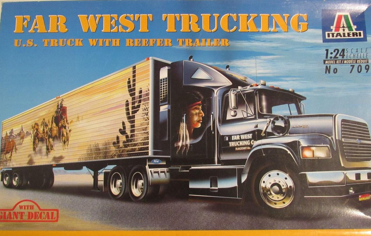 Far West Trucking Model Decals