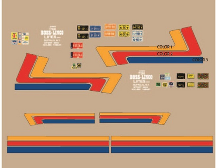 FL112 - Freightliner Decal Stripes