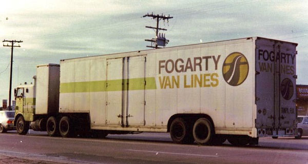 Fogarty Van Lines Model Decals