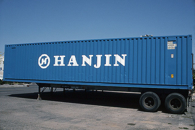 Hanjin Container Model Decals