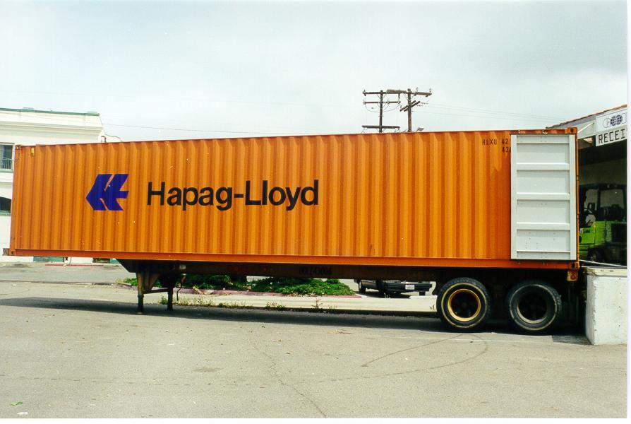 Hapag-Lloyd Container Model Decals