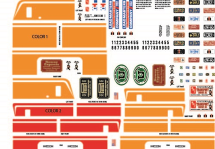 IH115 - International Decal Stripes