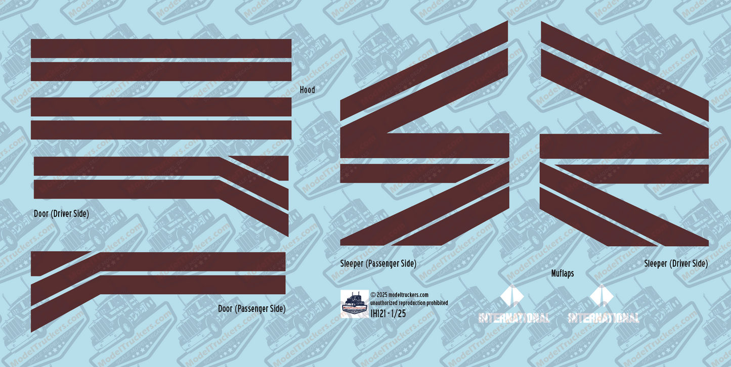IH121 - International 9300 Decal Stripes