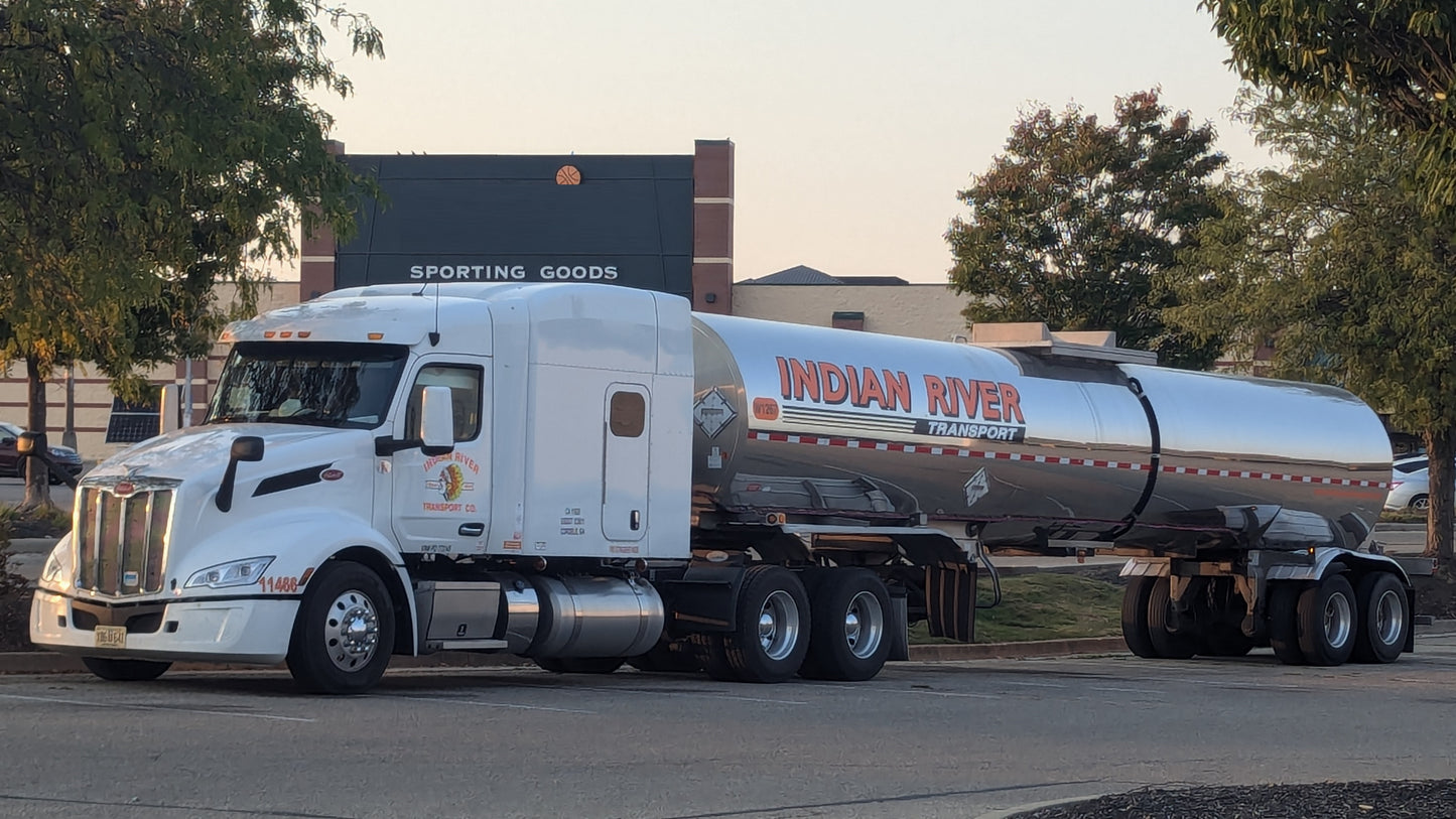 Indian River Transport (Tanker) Model Decals