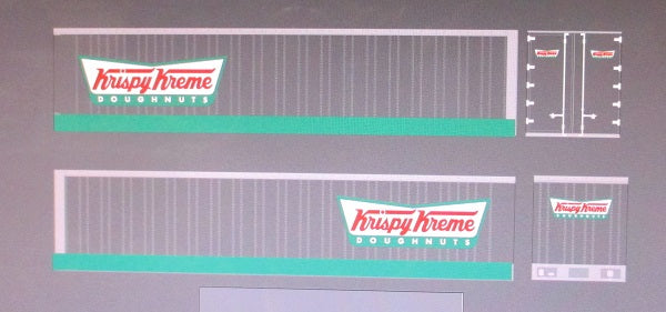 Krispy Kreme Model Decals