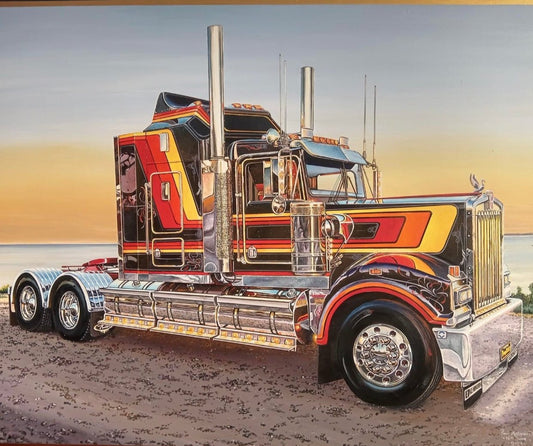 KW133 - Kenworth W900 Decal Stripes