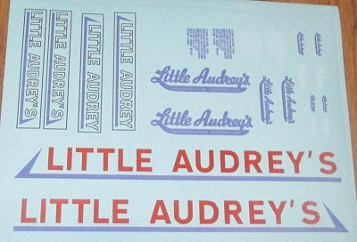 Little Audrey's Model Decals