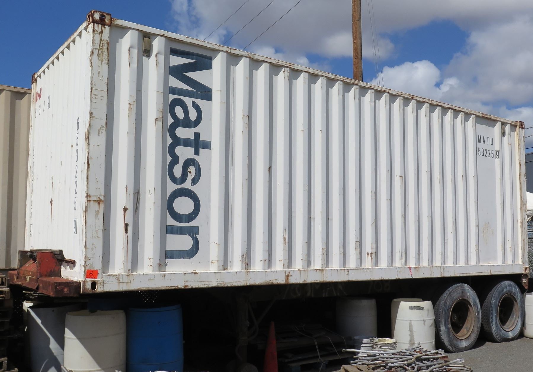 Matson Container (Style 2) Model Decals – Model Truckers LLC