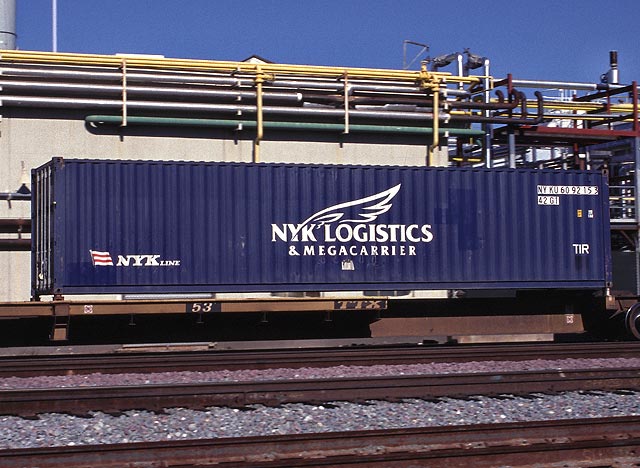 NYK Logistics Container Model Decals