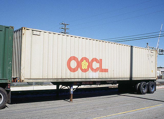 OOCL Container Model Decals