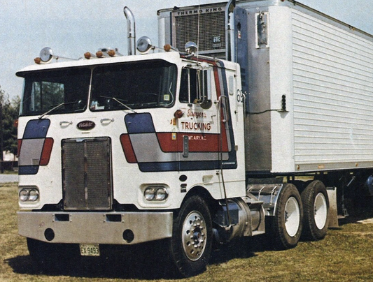 PB101-A - Peterbilt Winslow COE (86" Sleeper) Decal Stripes
