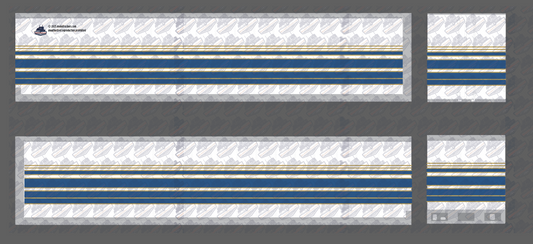 PB127-T - Trailer Decal Stripes