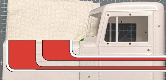 PB145 - Peterbilt Conventional Decal Stripes