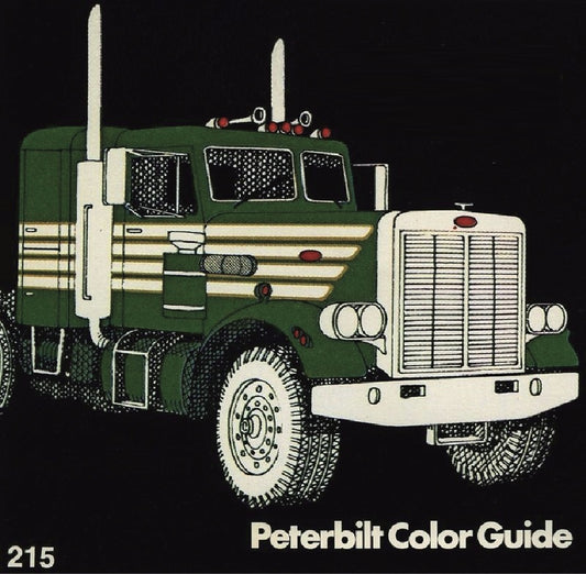 PB215 - Peterbilt Conventional Decal Stripes
